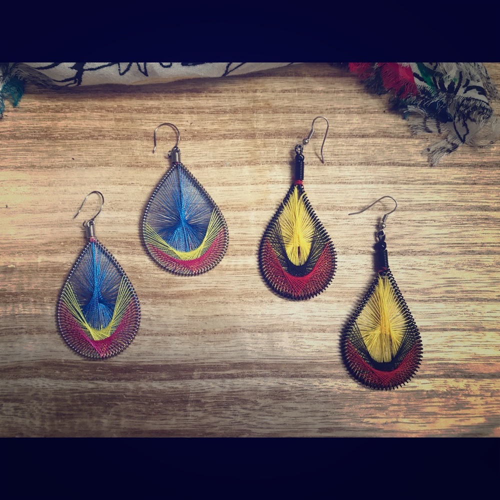 Hand Made Dream Catcher Earrings
